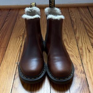 Doc Marten 2976 Fur Lined Leonore Chelsea Boot
